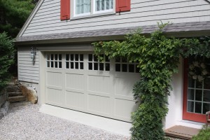 Double Tan Garage Door | Ogunquit, ME