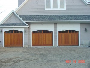 Residential Wood Garage Door | Topsham, ME